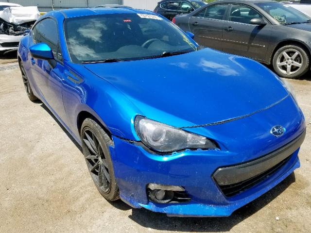 JF1ZCAC12D1608942 - 2013 SUBARU BRZ 2.0 LI BLUE photo 1