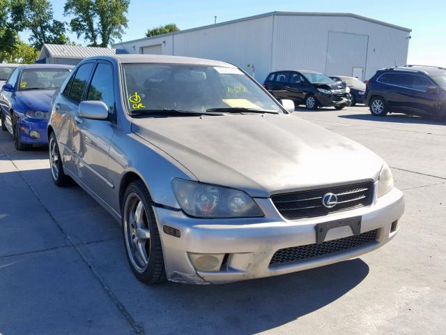 JTHBD192230073395 - 2003 LEXUS IS 300 GRAY photo 1