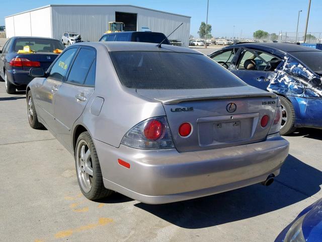 JTHBD192230073395 - 2003 LEXUS IS 300 GRAY photo 3