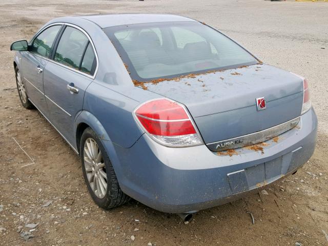 1G8ZV57777F180930 - 2007 SATURN AURA XR BLUE photo 3