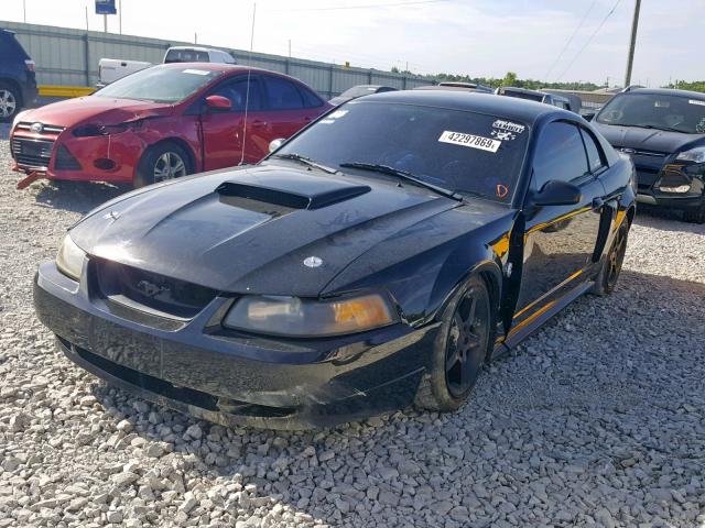 1FAFP42XX4F221847 - 2004 FORD MUSTANG GT BLACK photo 2