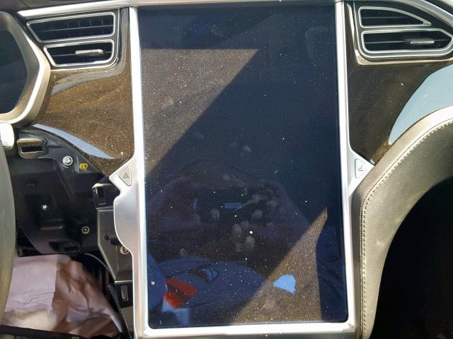 5YJSA1H12EFP49755 - 2014 TESLA MODEL S رمادي صورة 8
