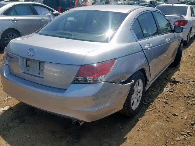 1HGCP26438A147869 - 2008 HONDA ACCORD LXP SILVER photo 4