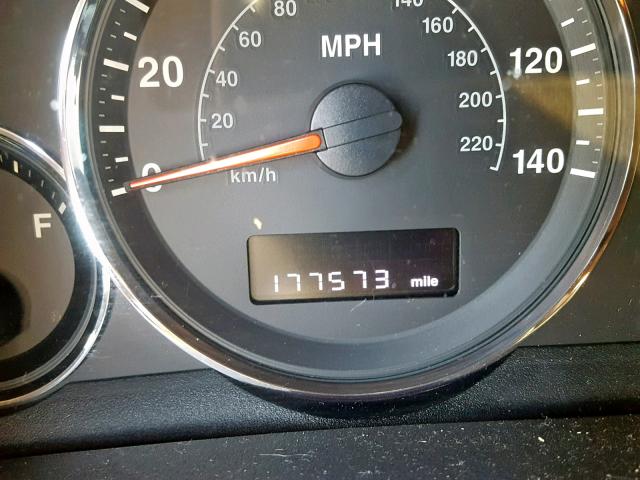 1J8HG48N08C163384 - 2008 JEEP COMMANDER GRAY photo 8