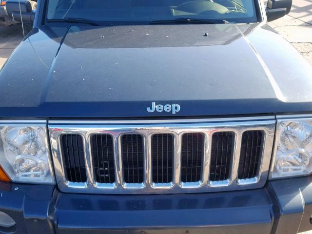 1J8HG48N08C163384 - 2008 JEEP COMMANDER GRAY photo 9