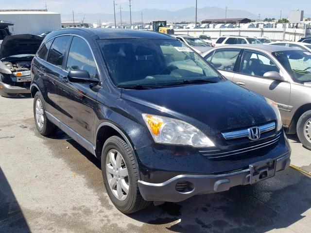 JHLRE48768C016671 - 2008 HONDA CR-V EXL BLACK photo 1