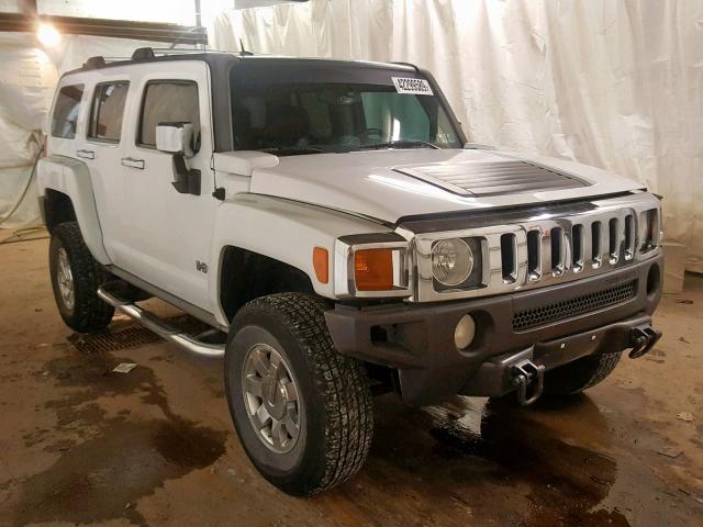 5GTDN136868106465 - 2006 HUMMER H3 WHITE photo 1