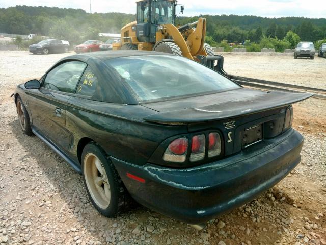 1FALP42X2TF160527 - 1996 FORD MUSTANG GT BLACK photo 3