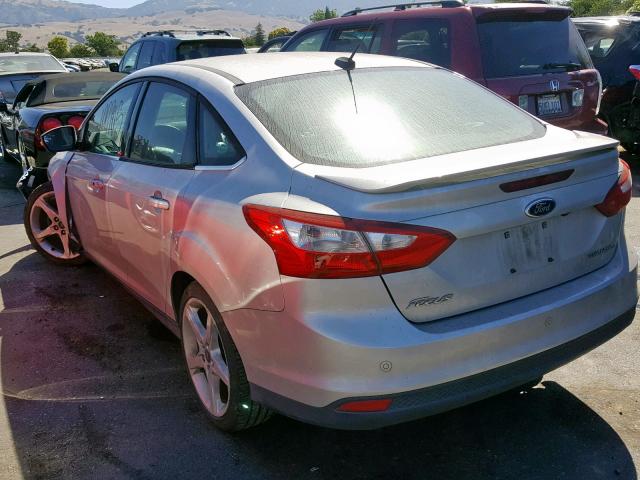 1FAHP3J25CL379182 - 2012 FORD FOCUS TITA GRAY photo 3