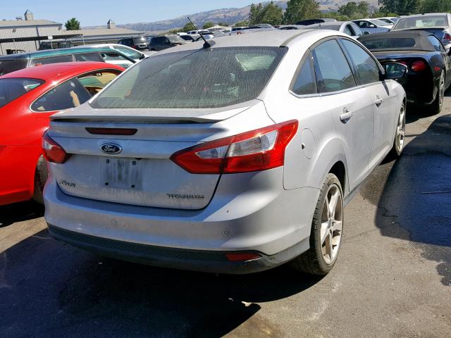 1FAHP3J25CL379182 - 2012 FORD FOCUS TITA GRAY photo 4