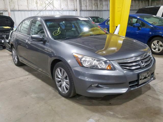 1HGCP3F8XCA032655 - 2012 HONDA ACCORD EXL BLUE photo 1