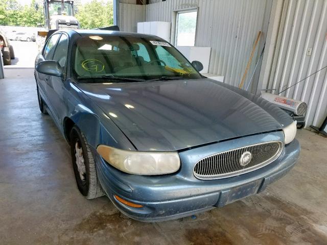 1G4HP54K114237142 - 2001 BUICK LESABRE CU BLUE photo 1