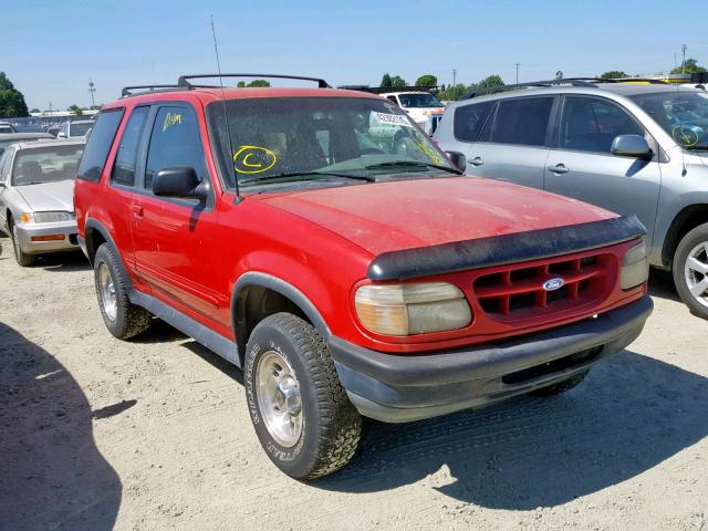 1FMCU22X9SUC21546 - 1995 FORD EXPLORER RED photo 1