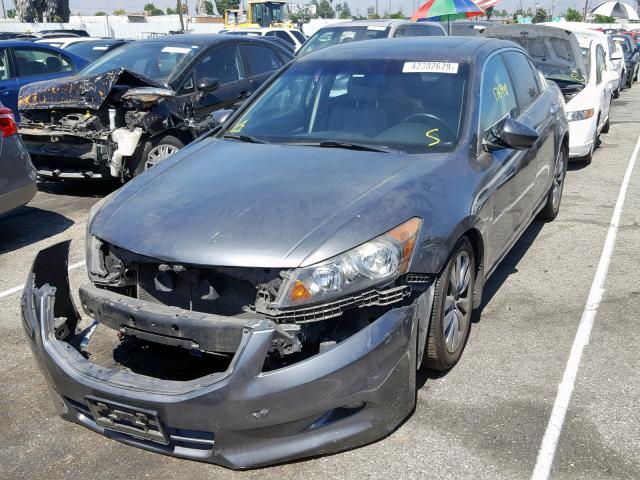 1HGCP3F88BA028229 - 2011 HONDA ACCORD EXL GRAY photo 2