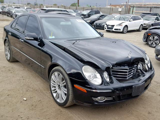 WDBUF56XX8B210170 - 2008 MERCEDES-BENZ E 350 BLACK photo 1