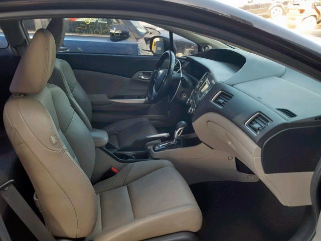 2HGFG3B04DH508186 - 2013 HONDA CIVIC EXL 黑色 照片 5