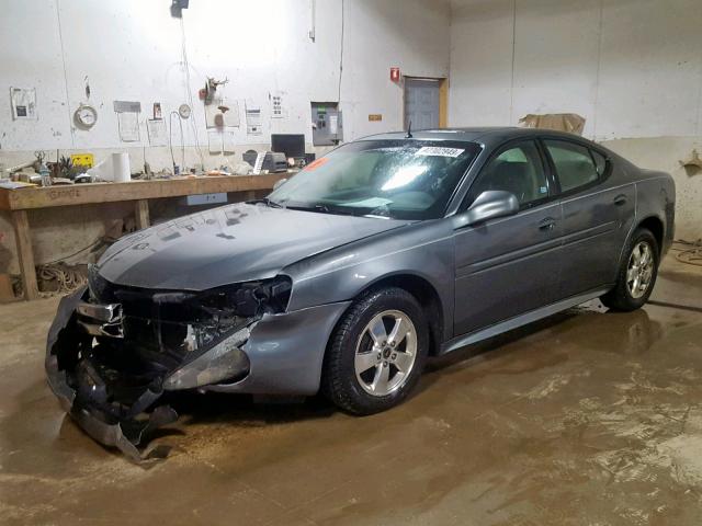 2G2WP522451317832 - 2005 PONTIAC GRAND PRIX GRAY photo 2