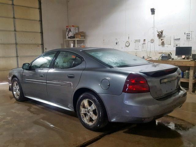 2G2WP522451317832 - 2005 PONTIAC GRAND PRIX GRAY photo 3
