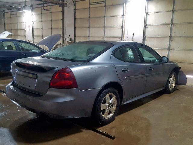 2G2WP522451317832 - 2005 PONTIAC GRAND PRIX GRAY photo 4