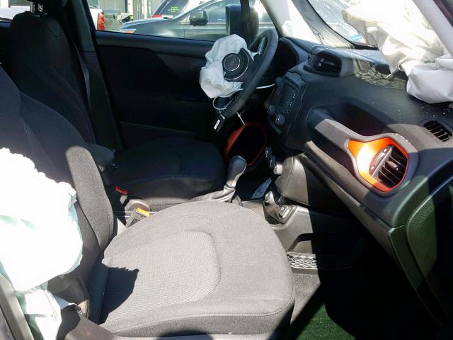 ZACCJBAB6JPH83262 - 2018 JEEP RENEGADE S BLUE photo 5