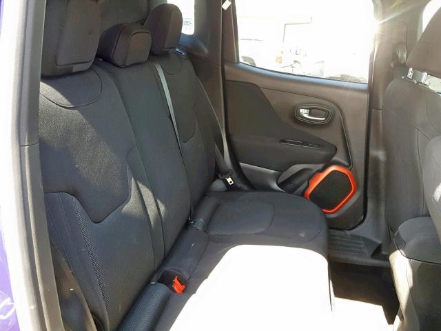 ZACCJBAB6JPH83262 - 2018 JEEP RENEGADE S BLUE photo 6