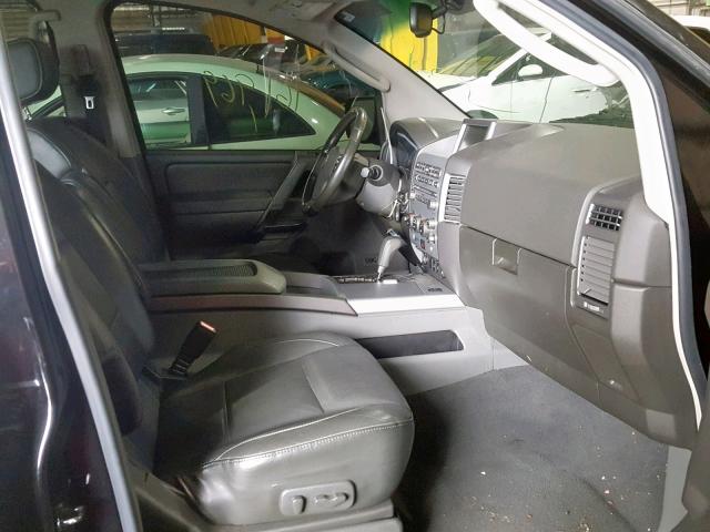 5N1AA08C57N720810 - 2007 NISSAN ARMADA SE BLACK photo 5