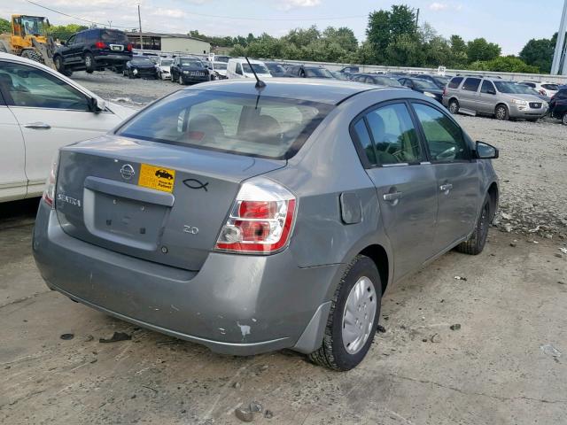 3N1AB61E77L631694 - 2007 NISSAN SENTRA 2.0 SILVER photo 4