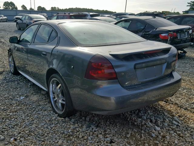 2G2WP522551187883 - 2005 PONTIAC GRAND PRIX GRAY photo 3