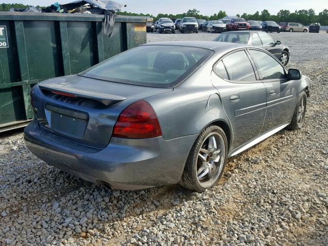 2G2WP522551187883 - 2005 PONTIAC GRAND PRIX GRAY photo 4