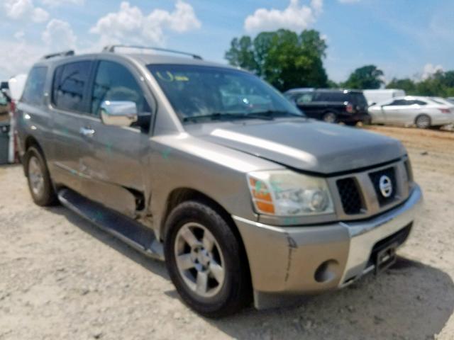 5N1AA08A46N714302 - 2006 NISSAN ARMADA SE GRAY photo 1