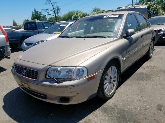 YV1TS92D741361215 - 2004 VOLVO S80 TAN photo 2