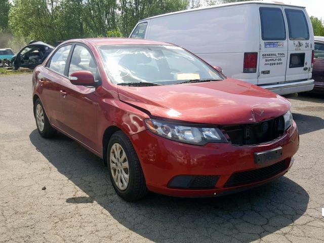 KNAFU4A23A5061706 - 2010 KIA FORTE EX RED photo 1