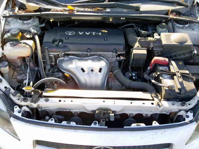 JTKDE177770196467 - 2007 TOYOTA SCION TC WHITE photo 7