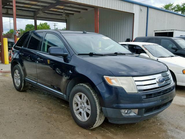 2FMDK38C88BB03457 - 2008 FORD EDGE SEL BLUE photo 1