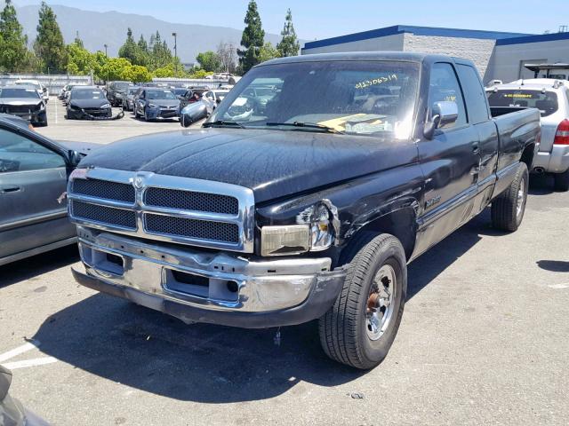 3B7KC23D5VM594647 - 1997 DODGE RAM 2500 BLACK photo 2