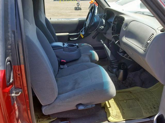 4F4YR16C2XTM34128 - 1999 MAZDA B2500 CAB MAROON photo 5