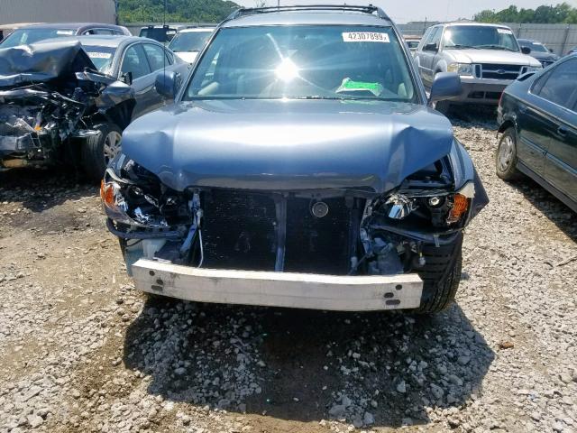 JTEGD21AX50126620 - 2005 TOYOTA HIGHLANDER BLUE photo 9