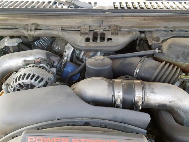 1FTSW31P34EA01432 - 2004 FORD F350 SRW S GRAY photo 7