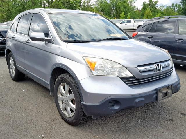 JHLRE48787C053316 - 2007 HONDA CR-V EXL SILVER photo 1