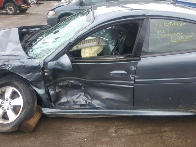 2G2WP552071117786 - 2007 PONTIAC GRAND PRIX GRAY photo 10