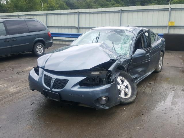 2G2WP552071117786 - 2007 PONTIAC GRAND PRIX GRAY photo 2