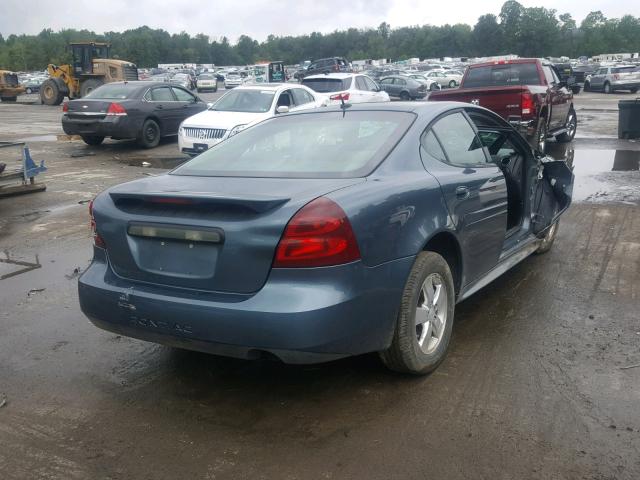2G2WP552071117786 - 2007 PONTIAC GRAND PRIX GRAY photo 4