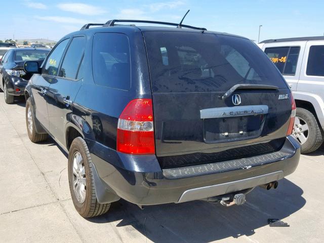 2HNYD18963H536106 - 2003 ACURA MDX TOURIN BLACK photo 3