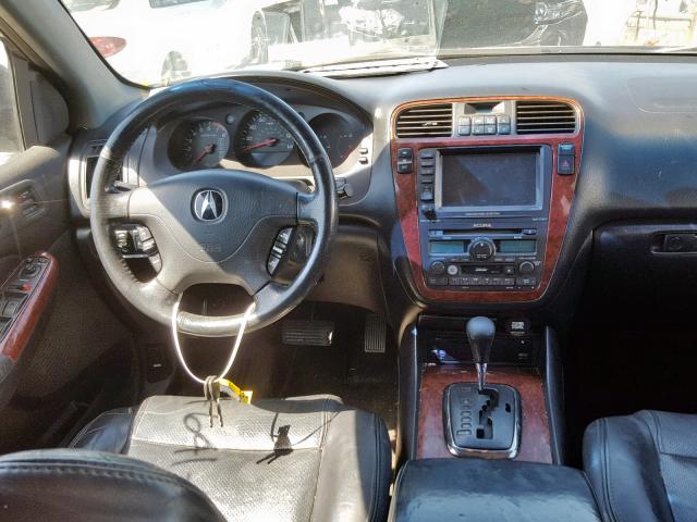 2HNYD18963H536106 - 2003 ACURA MDX TOURIN BLACK photo 9