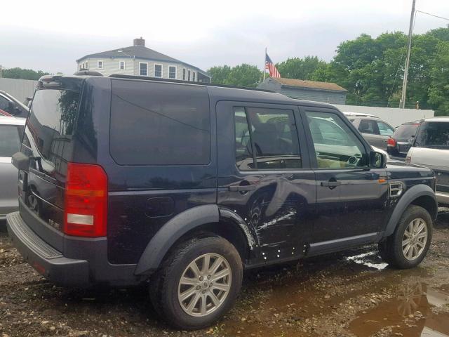 SALAE25438A462189 - 2008 LAND ROVER LR3 SE BLUE photo 4