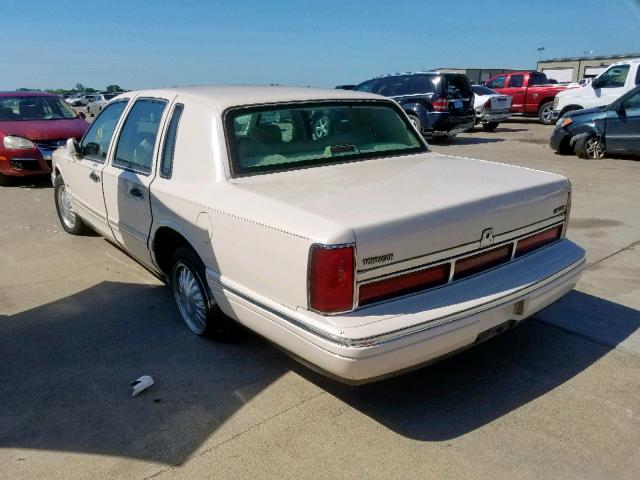 1LNLM83W2SY703549 - 1995 LINCOLN TOWN CAR C WHITE photo 3