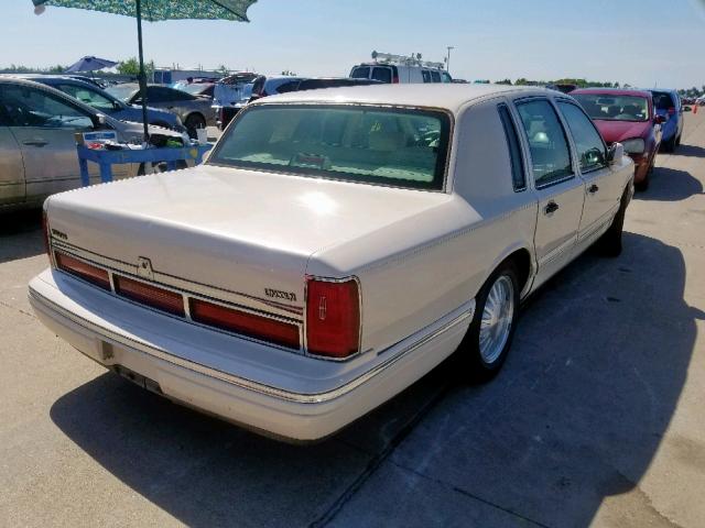 1LNLM83W2SY703549 - 1995 LINCOLN TOWN CAR C WHITE photo 4