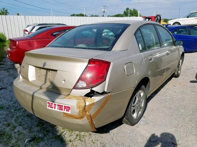 1G8AJ52F53Z190937 - 2003 SATURN ION LEVEL GOLD photo 4