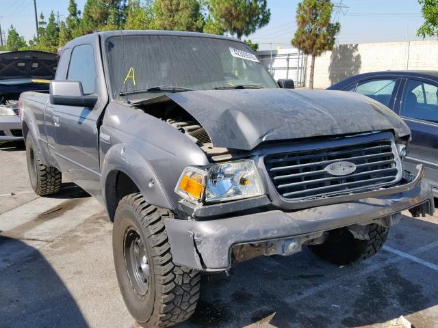 1FTYR14E29PA17262 - 2009 FORD RANGER SUP CHARCOAL photo 1