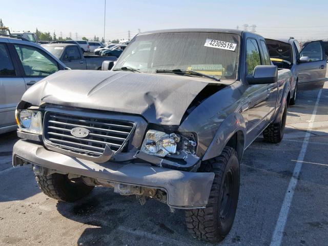 1FTYR14E29PA17262 - 2009 FORD RANGER SUP CHARCOAL photo 2